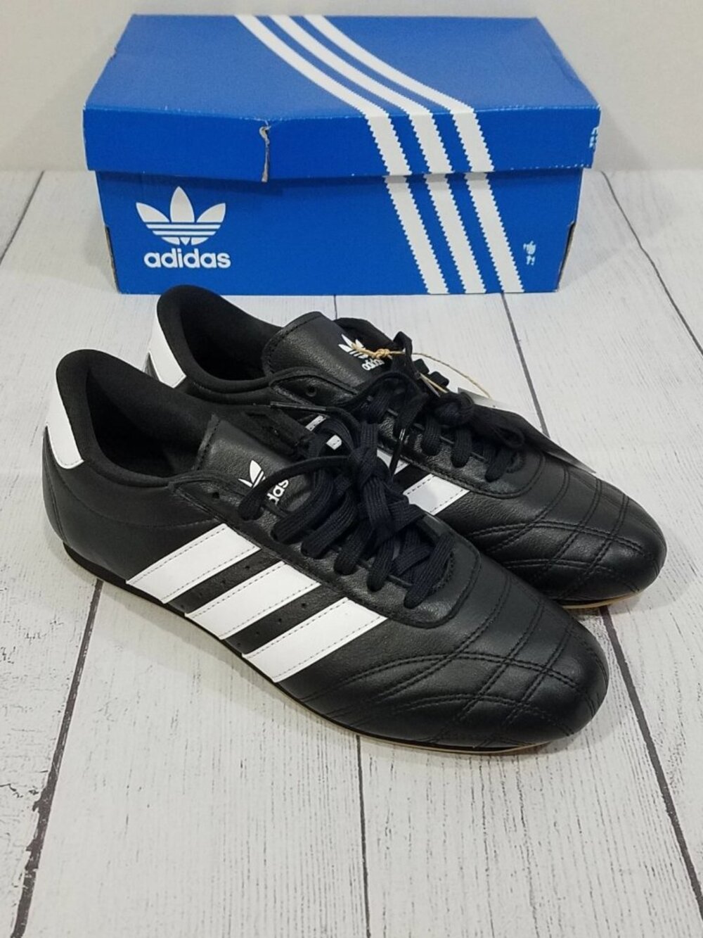 adidas Taekwondo Lace Shoes Womens Size 8.5 Black JS1193